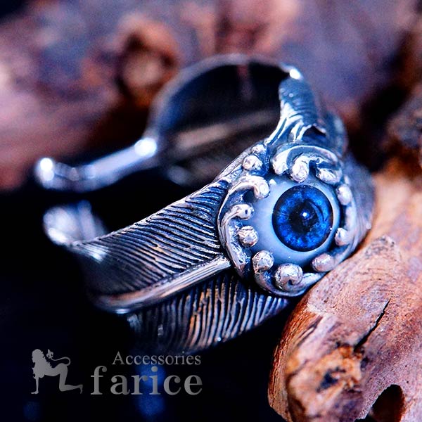 &starf;商品のサイズ&starf; 【リング幅】/約11mm 【目玉】直径/約8mm 【重さ/18号参照】約6.8g &starf;素材&starf; シルバー9