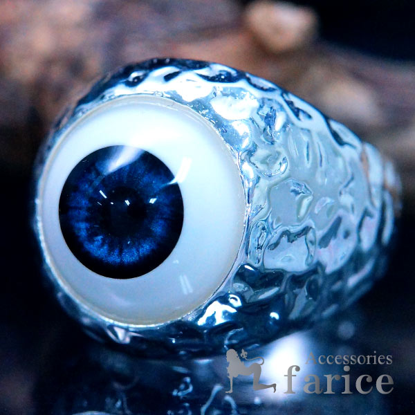 ※16号-25号サイズ調節可&starf;商品のサイズ&starf;【正面/縦幅×横幅】約20mm×約22mm【目玉】直径/約15mm【重さ/18号参照】約15.8g & st