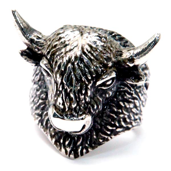 &starf;商品サイズ&starf;【バイソン】顔の長さ/約24mm×角を含む全幅/約29mm×厚み/約5mm【重さ/19号参照】約12.1g & starf;素材&