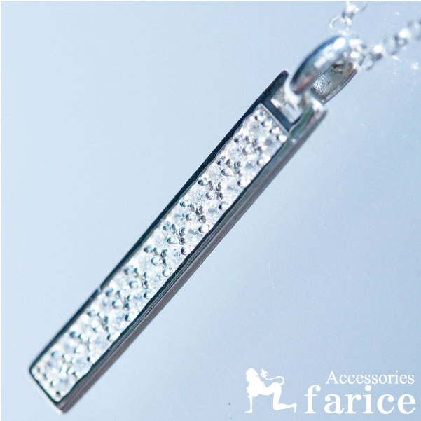 &starf;商品のサイズ&starf; 縦約44mm 横約6mm 厚さ約2mm 重さ約4.6g &starf;素材&starf; シルバー925+ホワイトキュービック